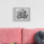 Toile Écriture biblique Inspiration (Insitu(Salon))