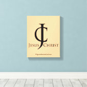 Toile Écriture biblique Inspiration (Insitu (Plancher de Bois))