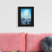 Toile Écriture biblique Inspiration (Insitu(Salon))