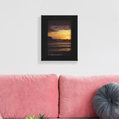 Toile Écriture biblique Inspiration (Insitu(Salon))