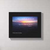 Toile Écriture biblique Inspiration (Recto)