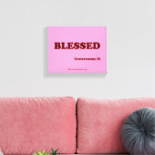Toile Écriture biblique Inspiration (Insitu(Salon))