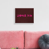 Toile Écriture biblique Inspiration (Insitu(Salon))