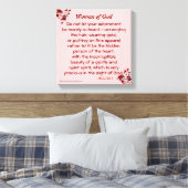 Toile Écriture biblique Inspiration (Insitu(Chambre))