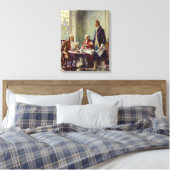 Toile Écriture de la Déclaration d'indépendance par Ferr (Insitu(Chambre))