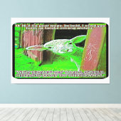 Toile Écritures Images 18 (Insitu (Plancher de Bois))