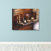 Toile Écrivain - Un bureau de taille (Insitu (Plancher de Bois))