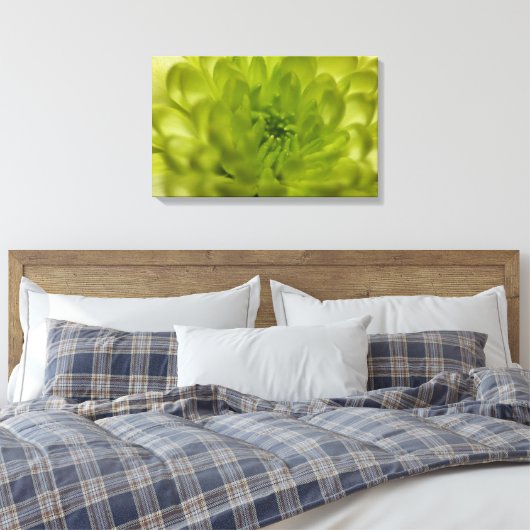 Toile écumée verte de Chartreuse (Insitu(Chambre))