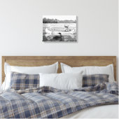 Toile Écureuil de Loon du lac Canoe (Insitu(Chambre))
