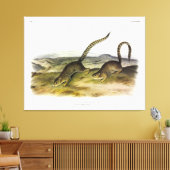 Toile Écureuil des marmottes annulé, Sqrl de fond à queu (Insitu(Salon))