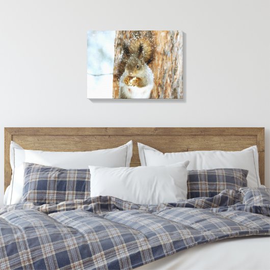 Toile Écureuil d'hiver (Insitu(Chambre))