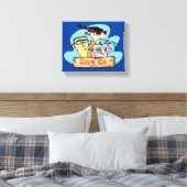 Toile Ed, Edd, n Eddy - Club Ed (Insitu(Chambre))