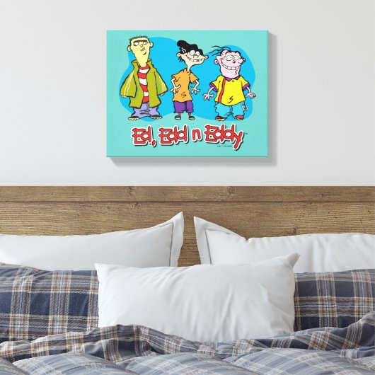 Toile Ed, Edd, n Eddy Smiling (Insitu(Chambre))