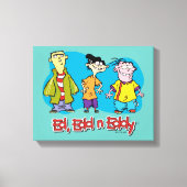Toile Ed, Edd, n Eddy Smiling (Recto)