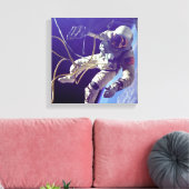 Toile Ed White First American Spacewalker Photographie (Insitu(Salon))