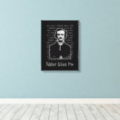 Toile Edgar Allan Poe (Insitu (Plancher de Bois))