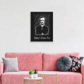 Toile Edgar Allan Poe (Insitu(Salon))
