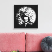 Toile Edgar Allan Poe 'Le Corbeau' (Insitu(Salon))