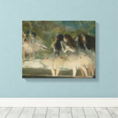 Toile Edgar Degas - Ballet à l'Opéra de Paris (Insitu (Plancher de Bois))
