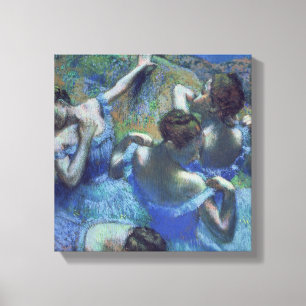 Toile Edgar Degas  Blue Dancers, c.1899