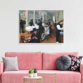 Toile Edgar Degas - Bureau de coton à la Nouvelle-Orléan (Insitu(Salon))