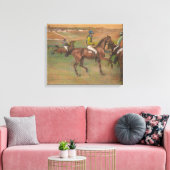 Toile Edgar Degas - Chevaux de course (Insitu(Salon))