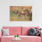 Toile Edgar Degas - Chevaux de course (Insitu(Salon))