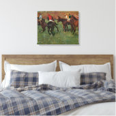 Toile Edgar Degas - course hippique avant le début (Insitu(Chambre))
