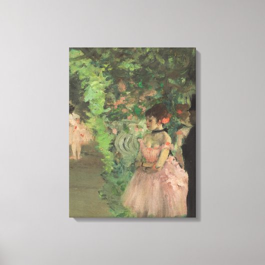 Toile Edgar Degas | Dancer Backstage, 1876-1883 (Recto)