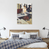 Toile Edgar Degas | Dans un Café, ou l'Absinthe (Insitu(Chambre))