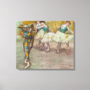 Toile Edgar Degas - Danse de l'Arlequin