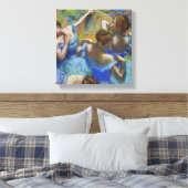 Toile Edgar Degas - Danseurs Bleus (Insitu(Chambre))