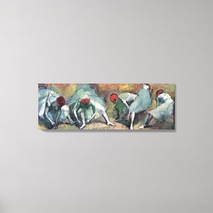 Toile Edgar Degas - Danseuses de ballet nouant leurs cha