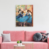 Toile Edgar Degas - Danseuses en bleu (Insitu(Salon))