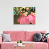 Toile Edgar Degas - Danseuses en rose (Insitu(Salon))