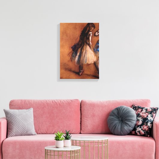 Toile Edgar Degas - Deux danseurs (Insitu(Salon))