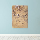 Toile Edgar Degas | Douze études sur les femmes en costu (Insitu (Plancher de Bois))