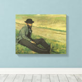Toile Edgar Degas | Eugene Manet (Insitu (Plancher de Bois))