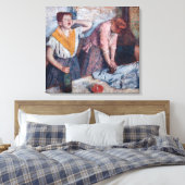 Toile Edgar Degas - Femmes en repassage (Insitu(Chambre))