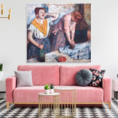 Toile Edgar Degas - Femmes en repassage (Insitu(Salon))