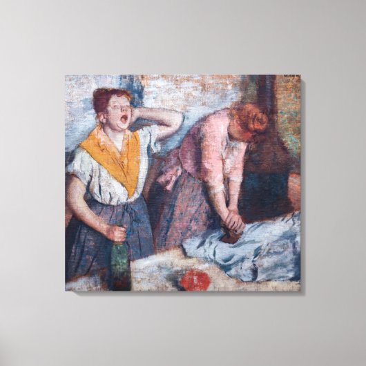 Toile Edgar Degas - Femmes en repassage (Recto)