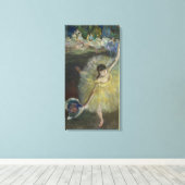 Toile Edgar Degas | Fin d'un Arabesque, 1877 (Insitu (Plancher de Bois))