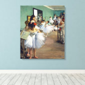 Toile Edgar Degas - La Classe de danse (Insitu (Plancher de Bois))