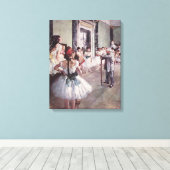 Toile Edgar Degas La Classe de danse (Insitu (Plancher de Bois))