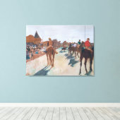 Toile Edgar Degas - La Parade (Insitu (Plancher de Bois))