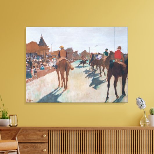 Toile Edgar Degas - La Parade (Insitu(Salon))
