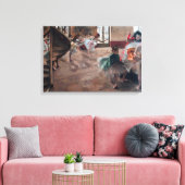 Toile Edgar Degas - La Répétition (Insitu(Salon))