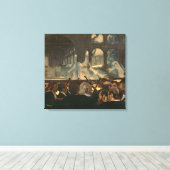 Toile Edgar Degas | La scène du ballet, opéra de Meyerbe (Insitu (Plancher de Bois))