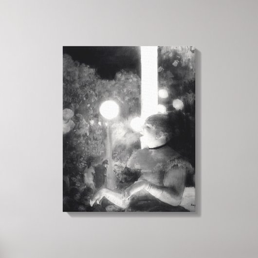 Toile Edgar Degas | Le Café Concert (Recto)