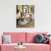 Toile Edgar Degas - Le Cours de Danse (Insitu(Salon))